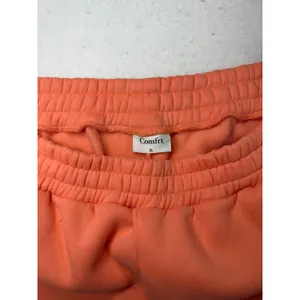 Comfrt Signature Sweatpants Peach Orange High Rise Fleece Joggers XL Womens thumbnail 3