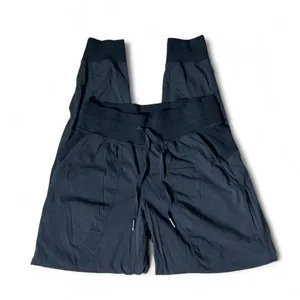 Lululemon‎ Dance Studio Jogger Black Women Sz 4 Ribbed Waistband Activewear Yoga thumbnail 7