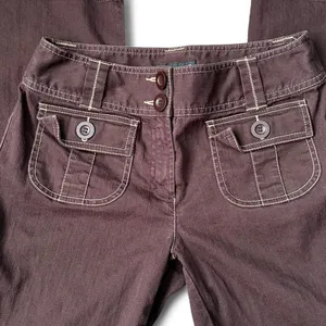 Y2K Brown Grunge Pants Size 8 thumbnail 3