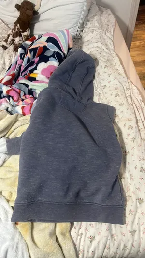 Grey Carhartt Hoodie XS Women’s Relaxed Fit thumbnail 3