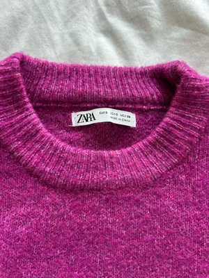 Purple Zara sweater thumbnail 2