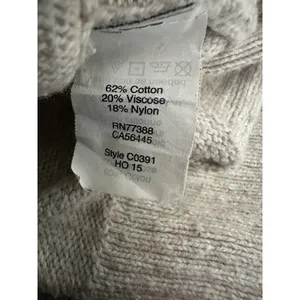 Madewell Long Cardigan Sweater Marled Flax Size Medium thumbnail 8