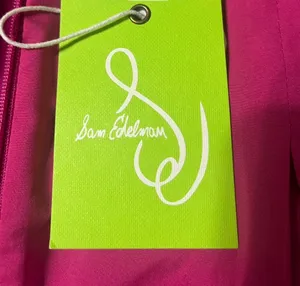 Sam Edelman Shift Cocktail Mini Dress Sz 4 Strapless Fuchsia Special Event thumbnail 5