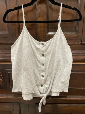 Shyanne Tie Front Button Down Camisole thumbnail 1