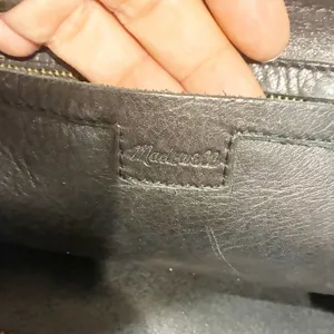 Madewell Black Leather The Transport Bucket Bag Shoulder Bag thumbnail 3