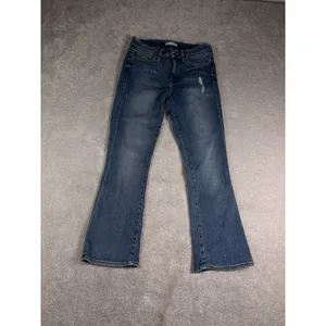 good american good cuts cropped bootcut jeans good waist 4/27 thumbnail 3