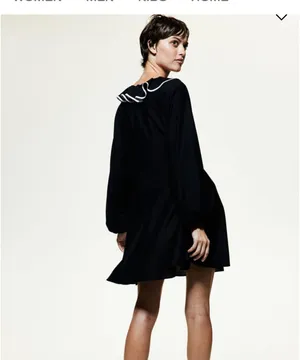 H&M FLOUNCE-TRIMMED DRESS thumbnail 3