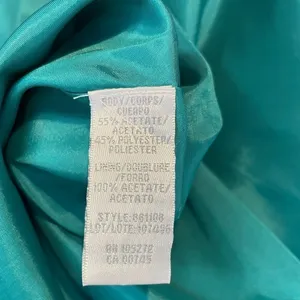 THEIA Floral Jacquard Sleeveless Pleated Dress‎ in Blue Green Size 8 thumbnail 12