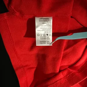 Women’s Red Lacoste 5 Button Slim Fit Polo Size 42 (US 10/L) thumbnail 5