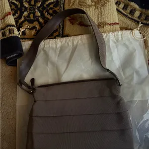 Salvatore Ferragamo‎ brown seatbelt shoulder bag thumbnail 3