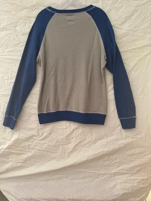 Vintage Majestic NFL Colts Grey and Blue Crewneck Sweatshirt thumbnail 4