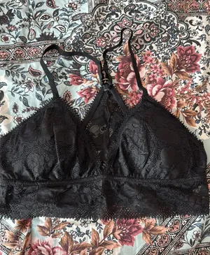Aerie Bralette Lace Black thumbnail 1