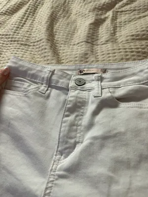 SO White High Rise Flare Jeans thumbnail 4