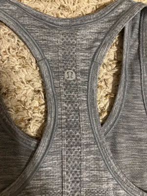Grey Lululemon Swiftly Tech Tank thumbnail 3