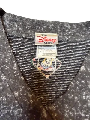 ✨ Vintage Disney Winnie the Pooh Snowy Scene‎ Sweater Large ✨ thumbnail 5