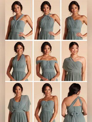 New birdy grey Grace Dress in Chiffon Dark Mauve size curve 1X thumbnail 10