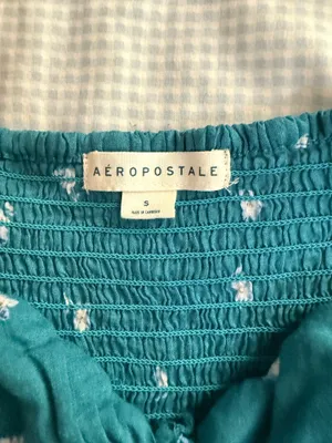 Aeropostale floral peasant style top Small thumbnail 2