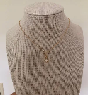 💥$2💥Gold And Crystal Star Necklace Gold thumbnail 3