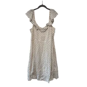 Old Navy XL Polka Dot Ruffle Sleeve Cami Dress thumbnail 2