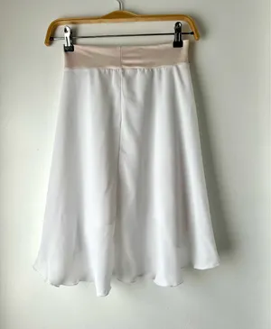 Vintage Sheer Skating Skirt White Size none thumbnail 2