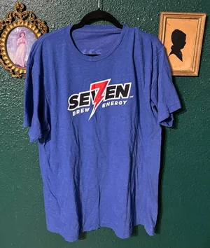 7 Brew Blue Shirt Sz XXL thumbnail 1