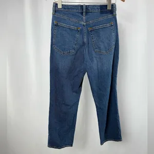 Abercrombie &‎ Fitch Ankle Straight Ultra High Rise Distressed Straight Jeans 27 thumbnail 6
