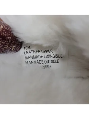 Haven Well Within Suede Faux Fur Lined Slide Slippers Women’s Size 10M thumbnail 5