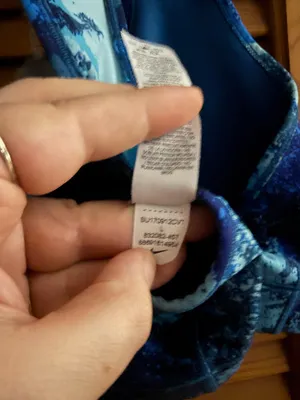 Nike Blue Sports Bra Size L thumbnail 4