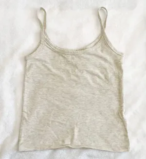 Forever 21 Gray Tank Top thumbnail 1