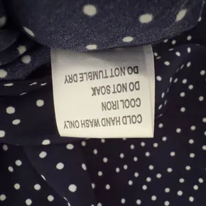 White Fox Polka Dot Mini Dress sleeveless ruffle tie bow back v-neck lightweight thumbnail 9