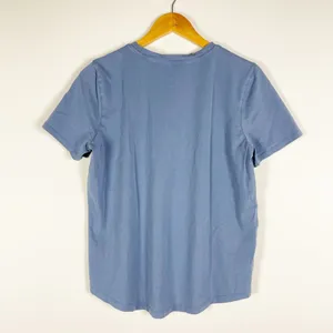 Lululemon Women's Love Crew Neck Short Sleeve Tee Shirt Solid Blue Medium thumbnail 4