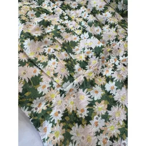 Aureum Anthropologie Cotton Daisy Eyelet Mini Dress Medium Cinched Waist Ric Rac thumbnail 8
