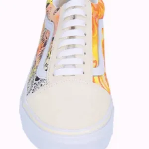 Vans Old Skool Bandana Flame Beige Orange size 8.5 thumbnail 6