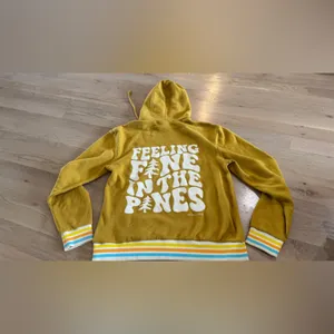 Good land supply co ‘feeling fine in the pine’ McCall Idaho hoodie XL thumbnail 7