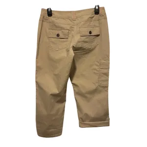 Cache Crop Cargo Pant Rhinestone Stud Adjustable Length Embellished NWT $98 Sz 8 thumbnail 4
