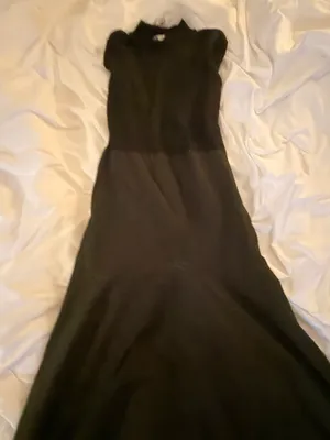 ZARA Dress Black Midi thumbnail 1