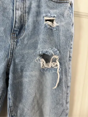 PacSun Light Wash Distressed Boyfriend Jeans Size 29 thumbnail 3