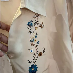 Size XL silk blouse thumbnail 2