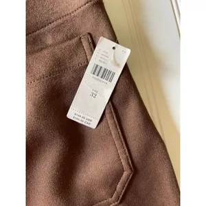 Maeve Anthropologie The Colette Fall Brown Faux Suede Wide Leg Pants 32 NEW thumbnail 6