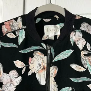 Decree Floral Print Bomber Jacket(Size Medium) thumbnail 9