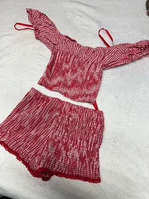 Outcast Clothing Tosca Red Gingham Set l thumbnail 5