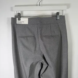 Ann Taylor The High Rise Madison Trousers Gray Houndstooth Career Women Size 2 thumbnail 5