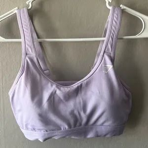 Gymshark Light Pink Sports Bra Size thumbnail 1