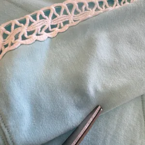 Lilly Pulitzer Skipper Popover Pullover with Crochet Lace Sleeve Detail‎ Small thumbnail 11