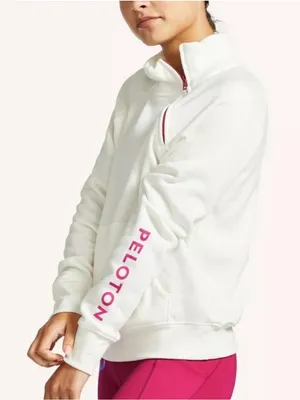 Peloton Incline Side Zip Pullover Sweatshirt Small thumbnail 1