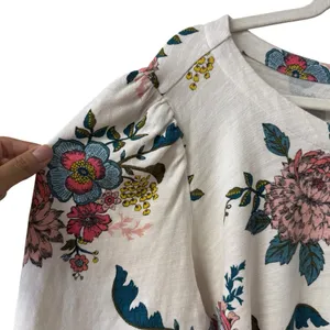 LOFT Floral‎ Shift Dress Plus Size 20 Long Sleeve Knee Length Casual Work thumbnail 4