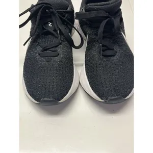 Nike Black White Women’s Flyknit Laced Sneakers DD3024-001 8M thumbnail 2