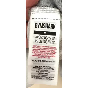 Gymshark Gray Cropped Long Sleeve Athletic Top Sweatshirt‎ Women's Size M thumbnail 7