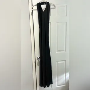 Show Me Your MuMu Black Halter Maxi Dress thumbnail 7