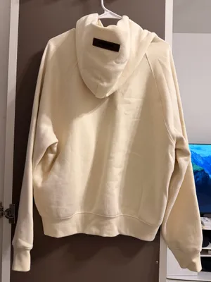 Essentials Fear of God Hoodie Oatmeal thumbnail 3